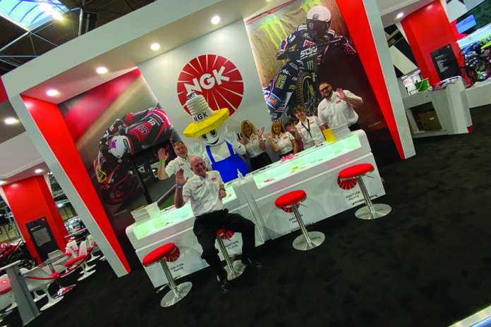 Ngk Attracting A Host Of Stars To Its Stand At Motorcycle Live