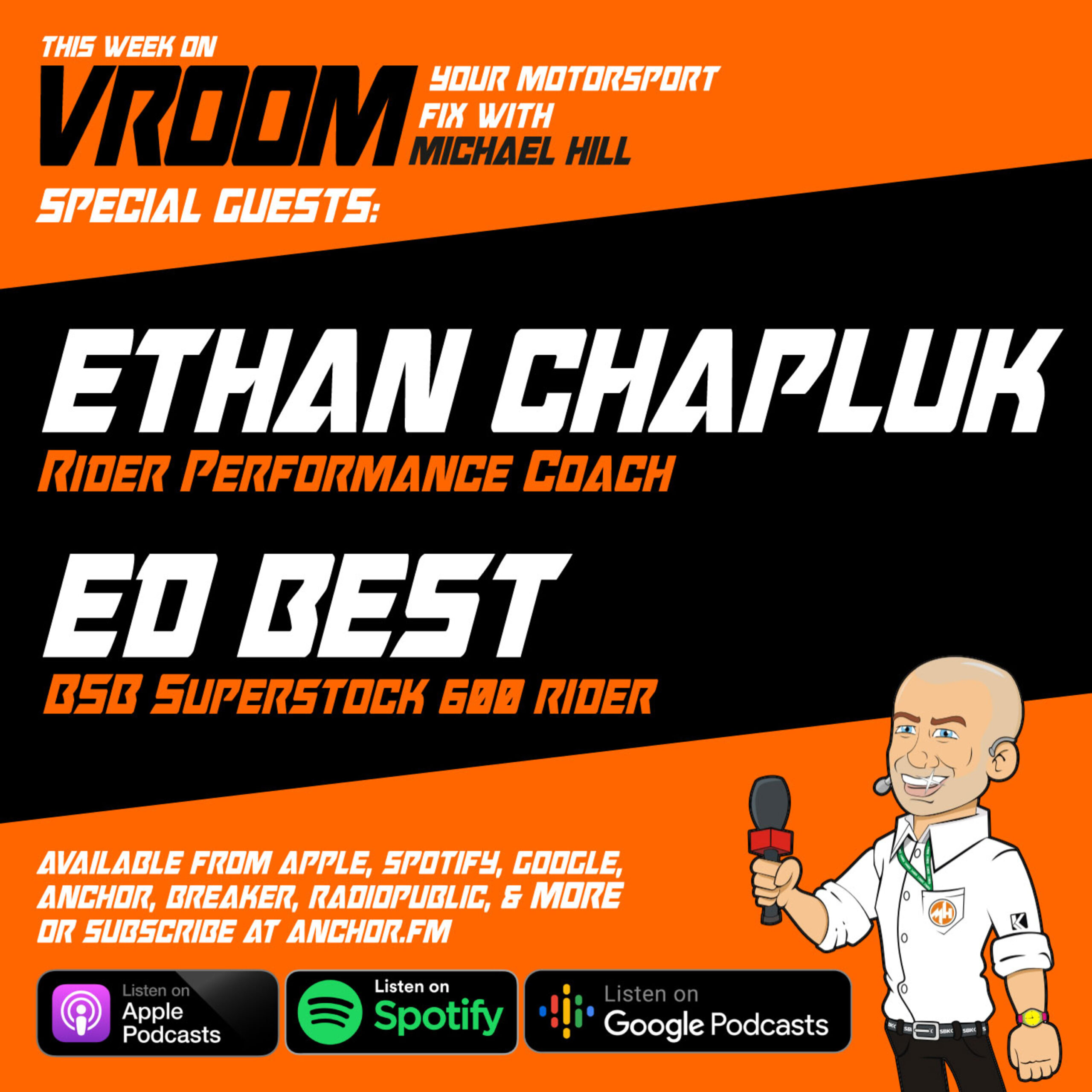 Vroom - Your Motorsport Fix, Episode 39 - Ethan Chapluk, Ed Best