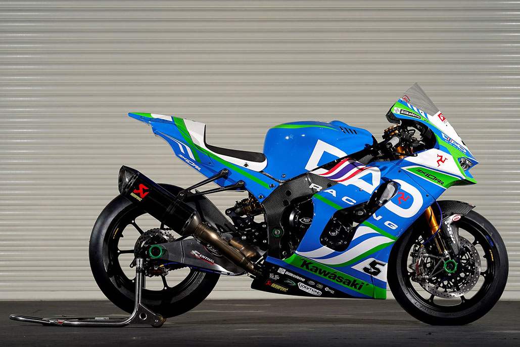 DAO Racing Kawasaki unveil 2022 BSB contender