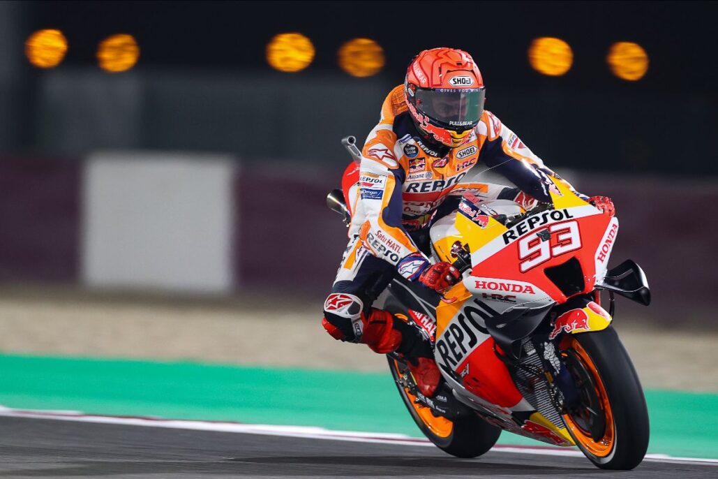 Rins Heads Marc Marquez By Just 0.035 As 2022 Blasts Out The Blocks In Qatar