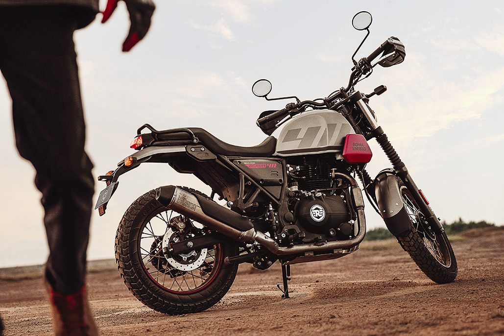 Royal Enfield Launches The Scram 411 Adv Crossover