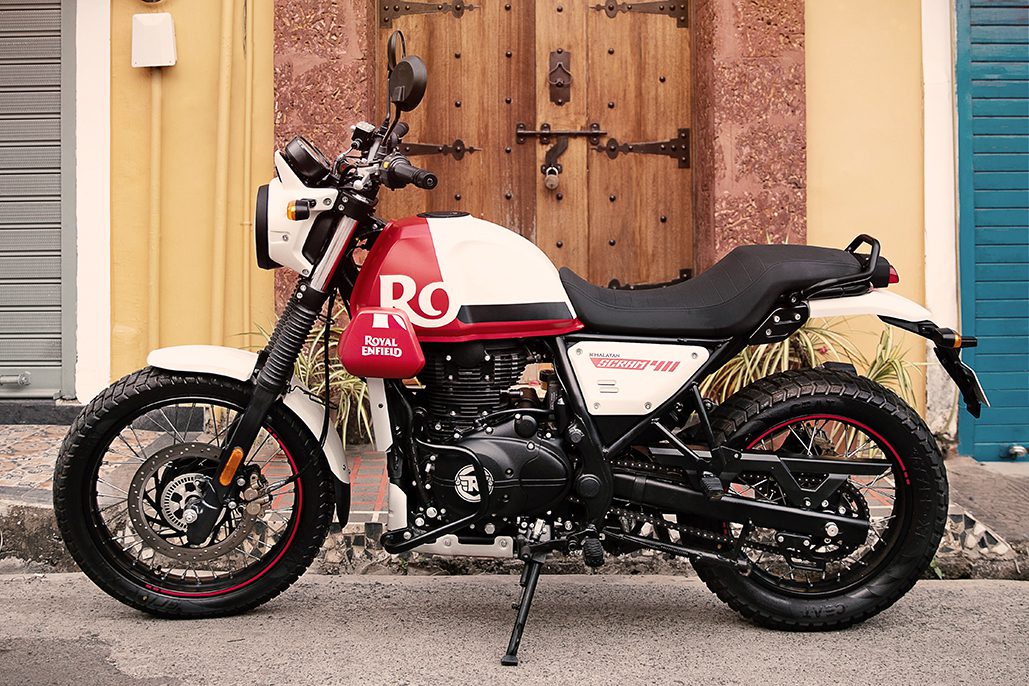 Royal Enfield Launches The Scram 411 Adv Crossover