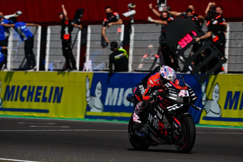 Aleix Espargaro Takes Aprilia To A History-making, Emotional First Win