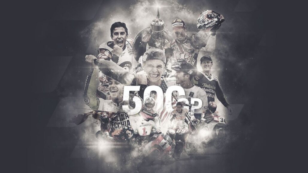 GP500: MotoGP celebrates 500 Grands Prix racing together