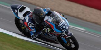 Garness Holds On For Opening Race Victory In 2022 Honda British Talent Cup