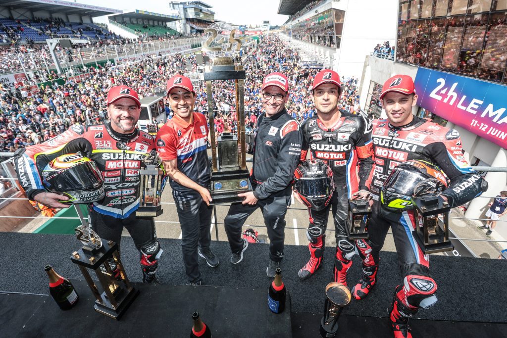 Japanese joy made in France as Yoshimura SERT Motul wins EWC 24 Heures Motos