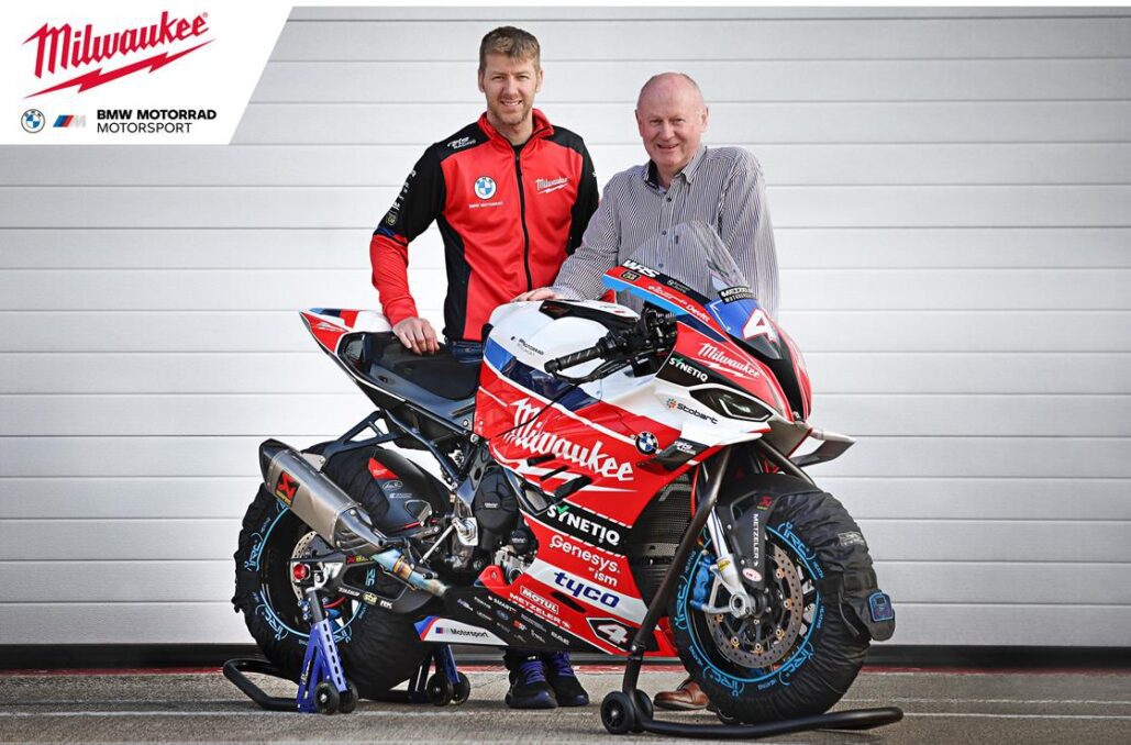 Milwaukee BMW Motorrad All Set For North West 200 With Ian Hutchinson