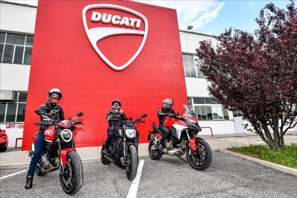 Ducati Riders Saddle Up From Bologna To The Track