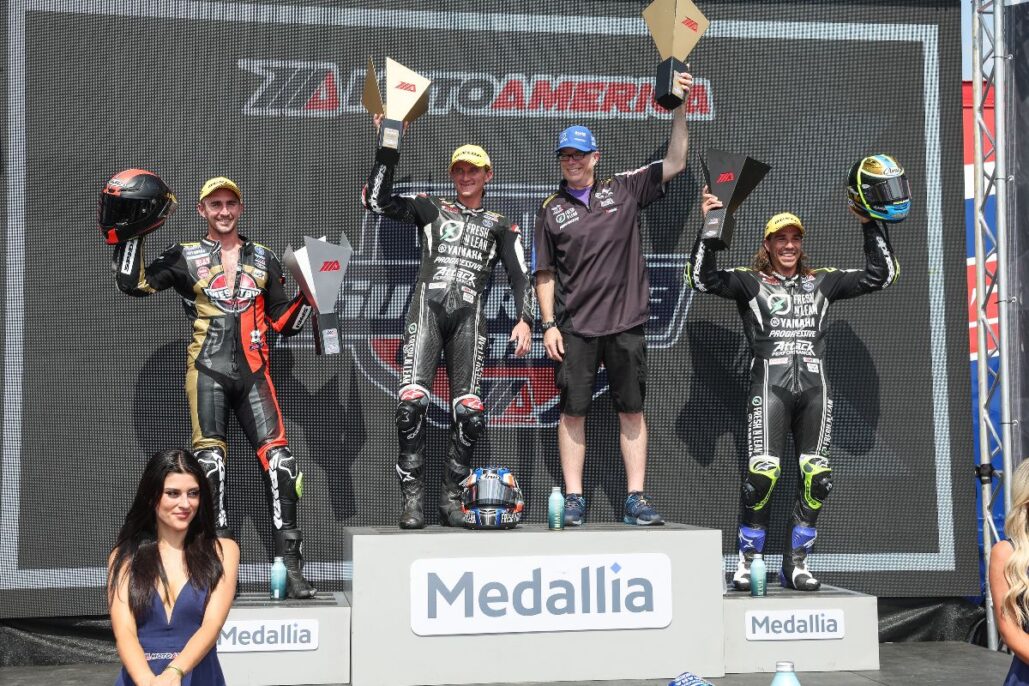 Gagne Closes In With Second-straight Medallia Superbike Victory