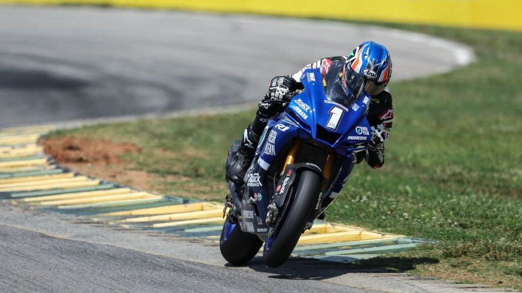 Gagne Leads Day One At Vir, Half A Second Covers Top Five In Medallia Superbike