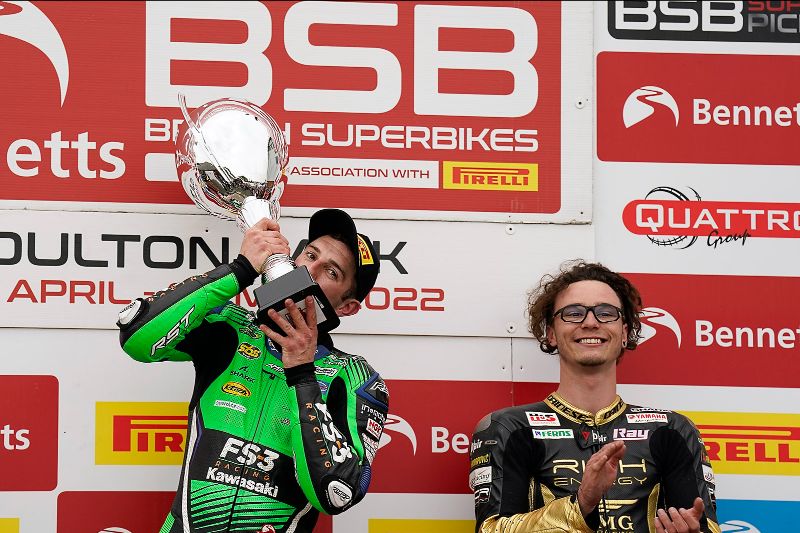 Jackson celebrates first Bennetts BSB race victory