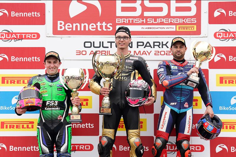 Jackson Celebrates First Bennetts Bsb Race Victory