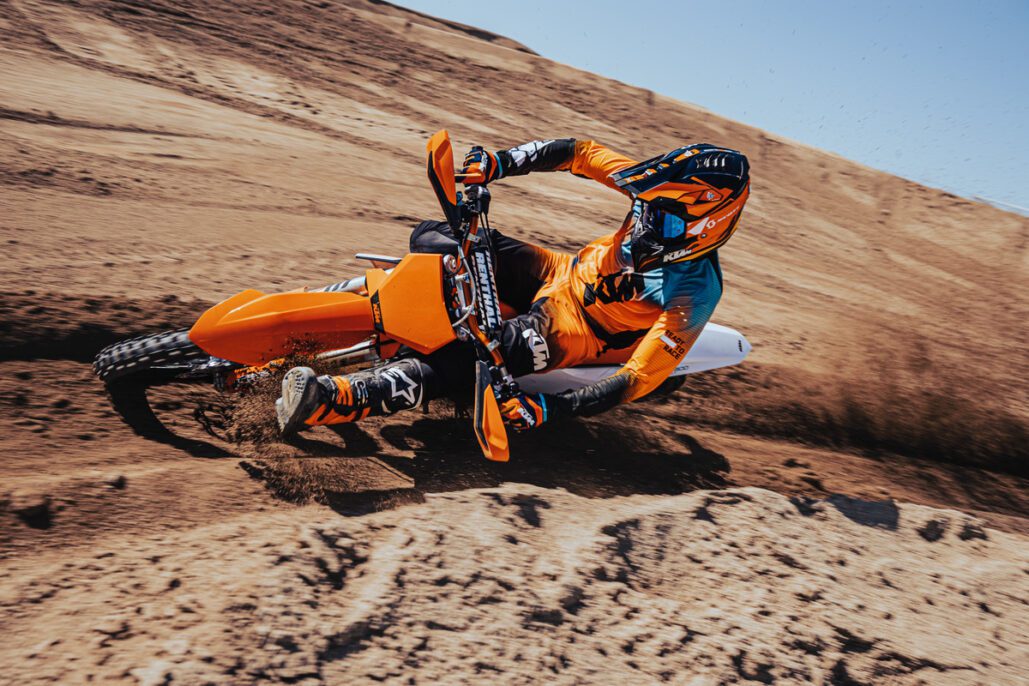 KTM launches 2023 SX range, gripped by Dunlop