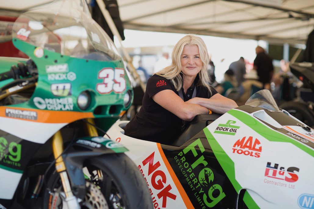 Maria Costello Silverstone Auctions Motorcycle Ambassador