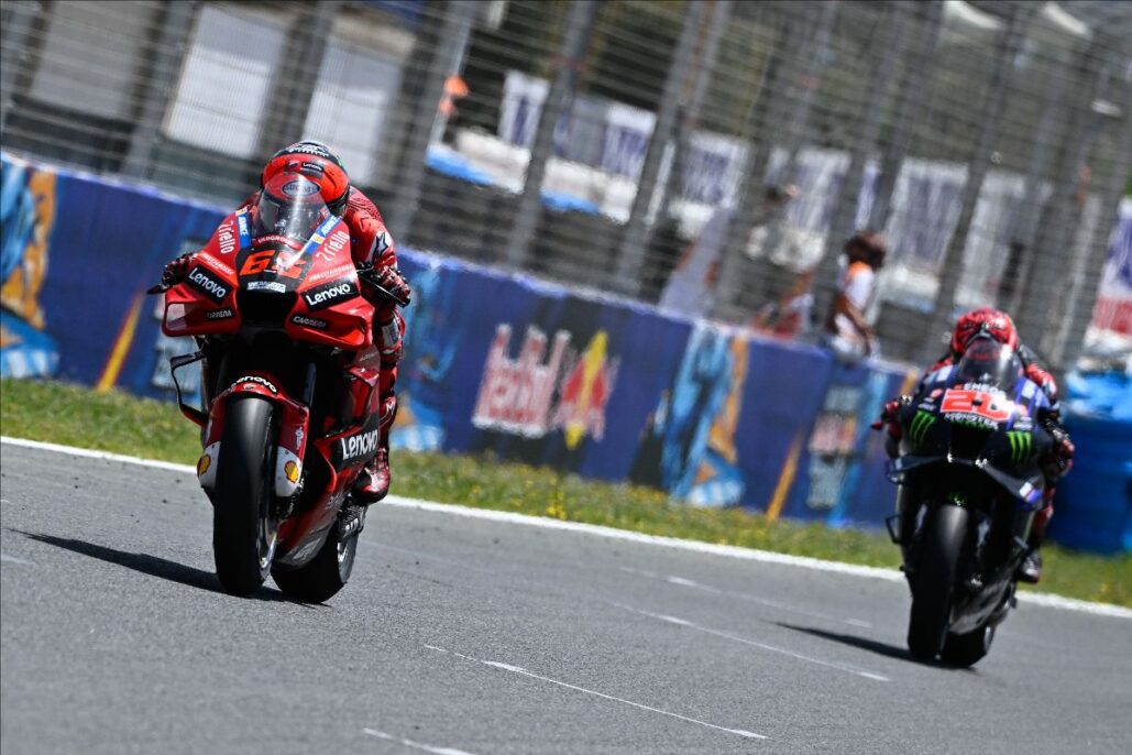 Pecco Holds Off Quartararo As The Duo Break Clear In Jerez