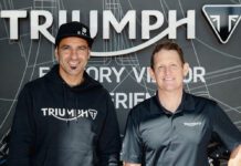 Ricky Carmichael And Iván Cervantes Testing And Development At The Triumph Factory