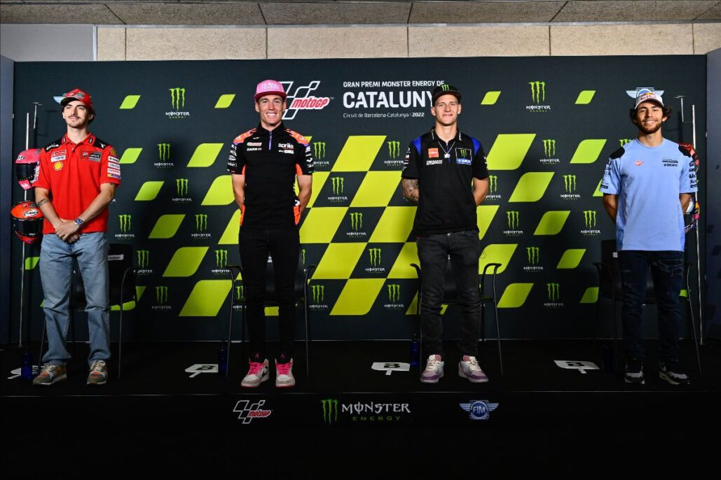 Riders gear up for the Circuit de Barcelona-Catalunya