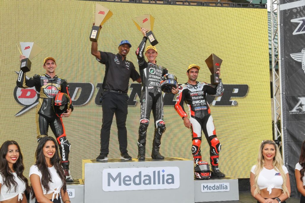 Gagne Wins, Takes Over Motoamerica Medallia Superbike Points Lead With Perfect Weekend