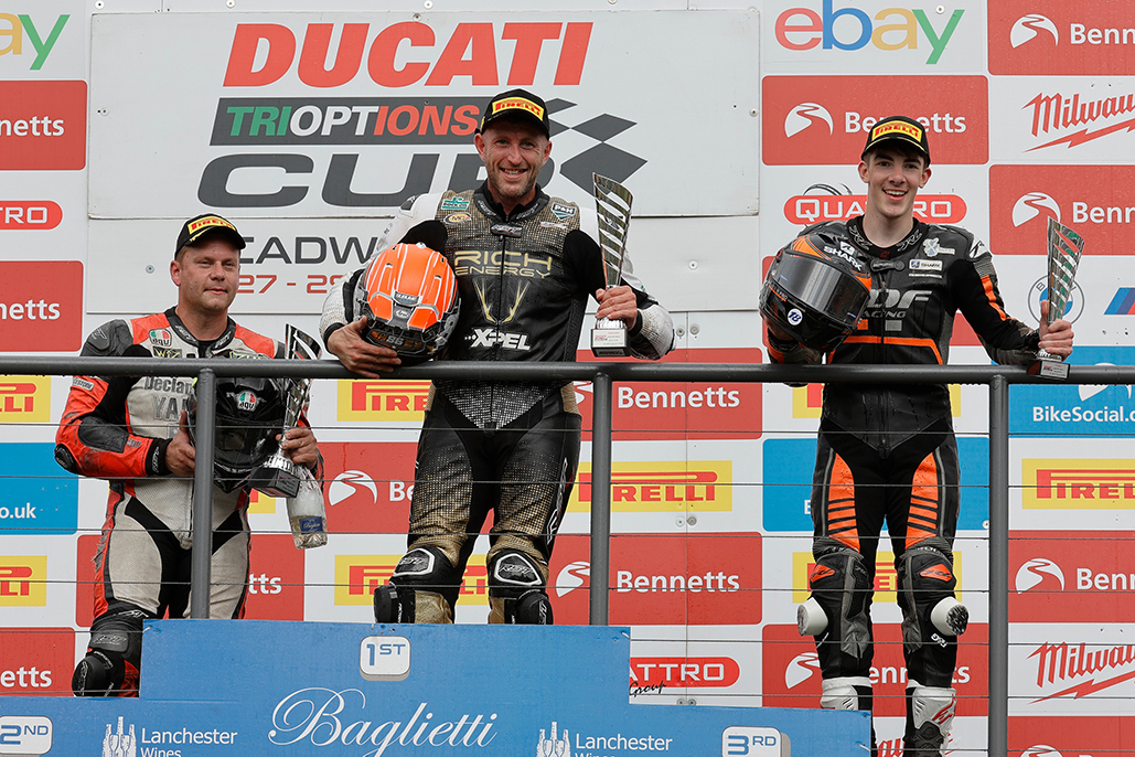 Rich Energy Ducati’s David Shoubridge Scores His Third Double Win