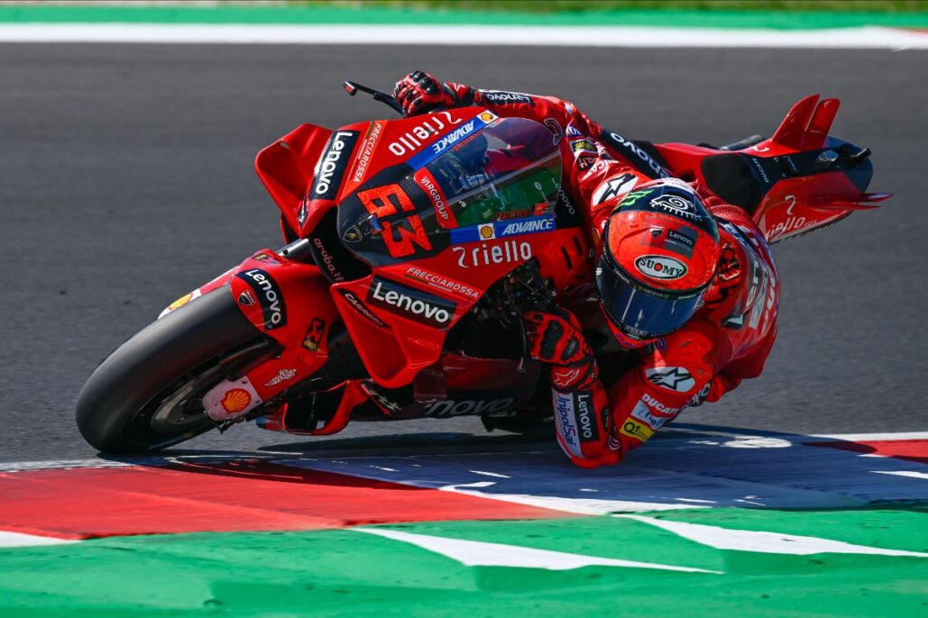 Ducati beat Aprilia to the top, Yamaha make steps forward at Misano