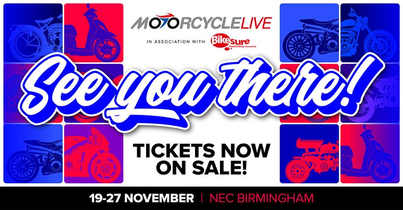 Five reasons to book tickets for Motorcycle Live