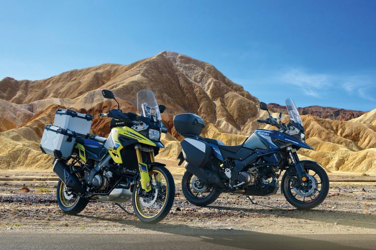New 1050DE adds more off-road capability to V-Strom range