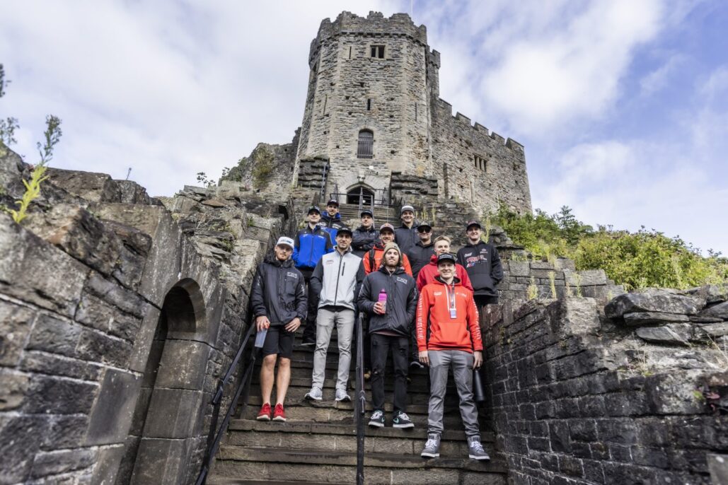 World Supercross superstars swap dirt bikes for  Cardiff history lesson ahead of British GP