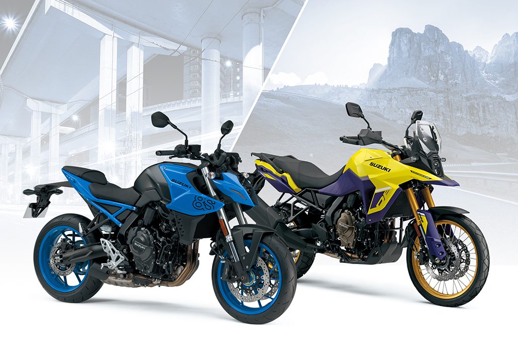 All-new GSX-8S and V-Strom 800DE unveiled by Suzuki at Eicma