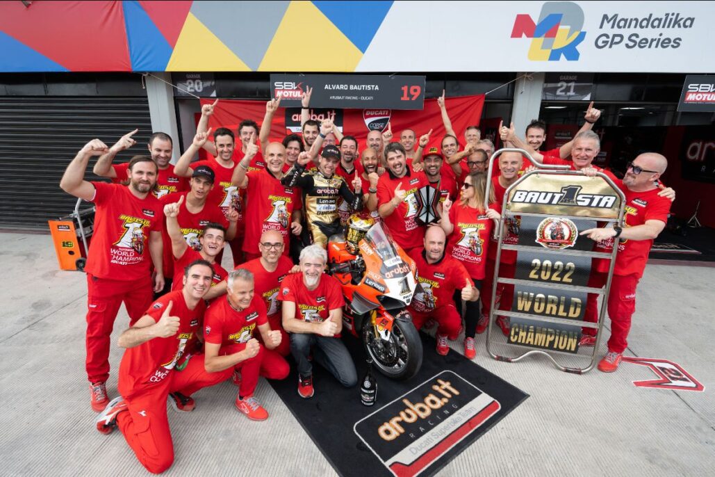 Alvaro Bautista Secures 2022 Worldsbk Crown