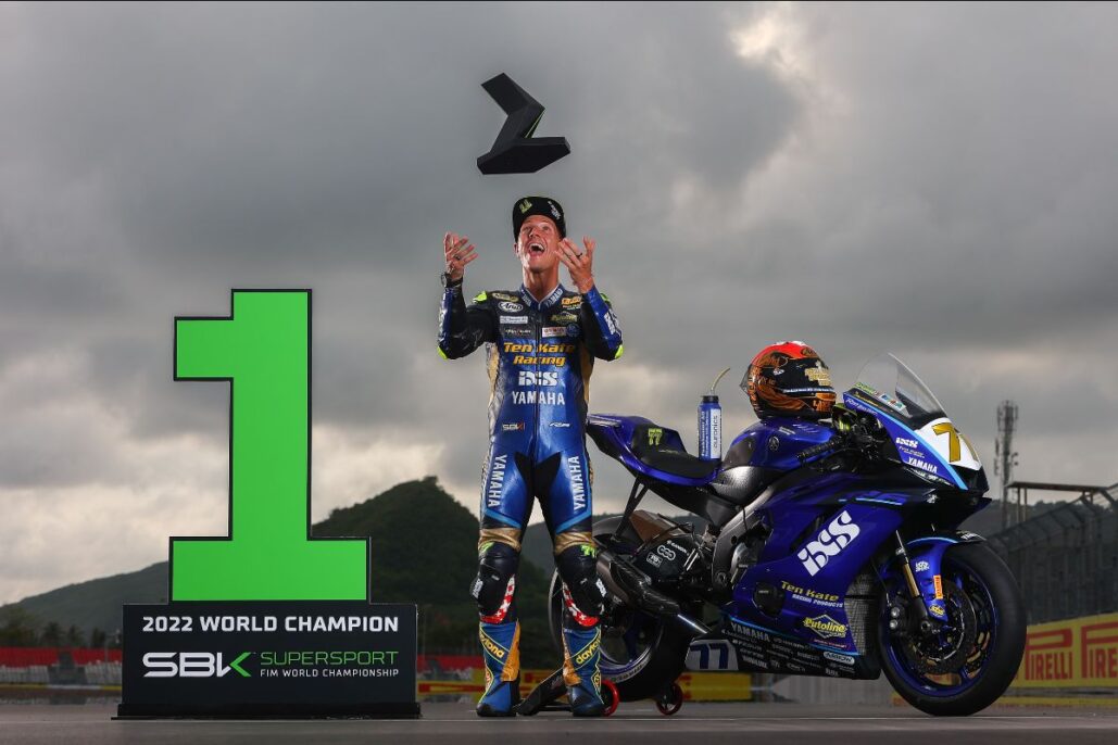 Dominique Aegerter crowned 2022 WorldSSP Champion at Mandalika