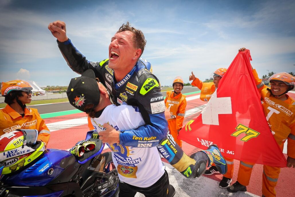 Dominique Aegerter Crowned 2022 Worldssp Champion At Mandalika