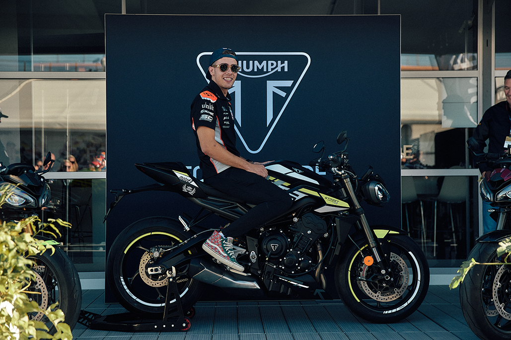 Jeremy Alcoba Wins The 2022 Triumph Triple Trophy