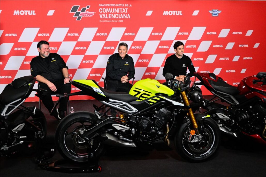 Triumph & Dorna Present New Collaboration In Valencia