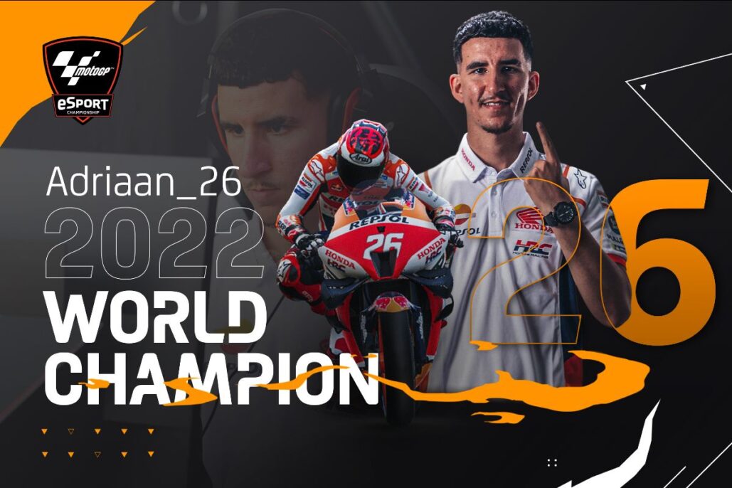 adriaan_26 reclaims MotoGP eSport title after thrilling finale