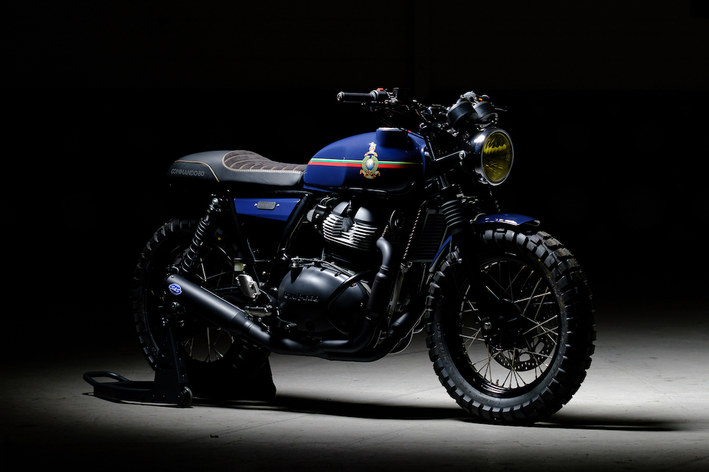 Bootneck – A Custom Build By Saltire Motorcycles