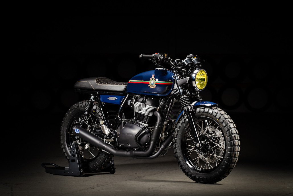 Bootneck – A Custom Build By Saltire Motorcycles