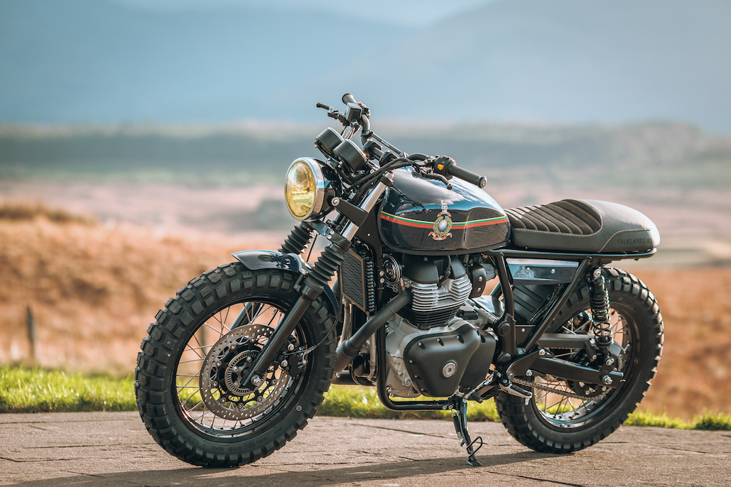 Bootneck – A Custom Build By Saltire Motorcycles
