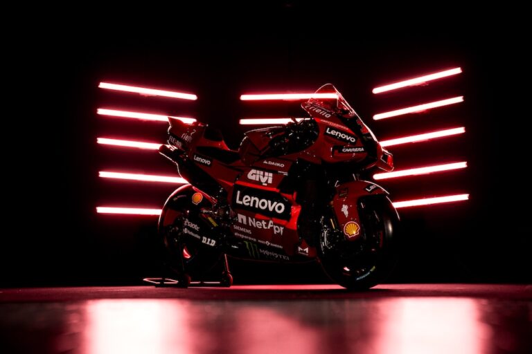 Ducati Lenovo Team Unveils 2023 Livery At Madonna Di Campiglio