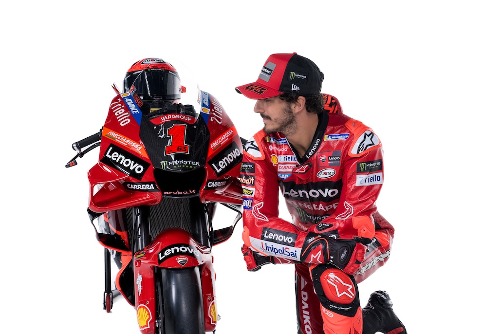 Ducati Lenovo Team Unveils 2023 Livery At Madonna Di Campiglio