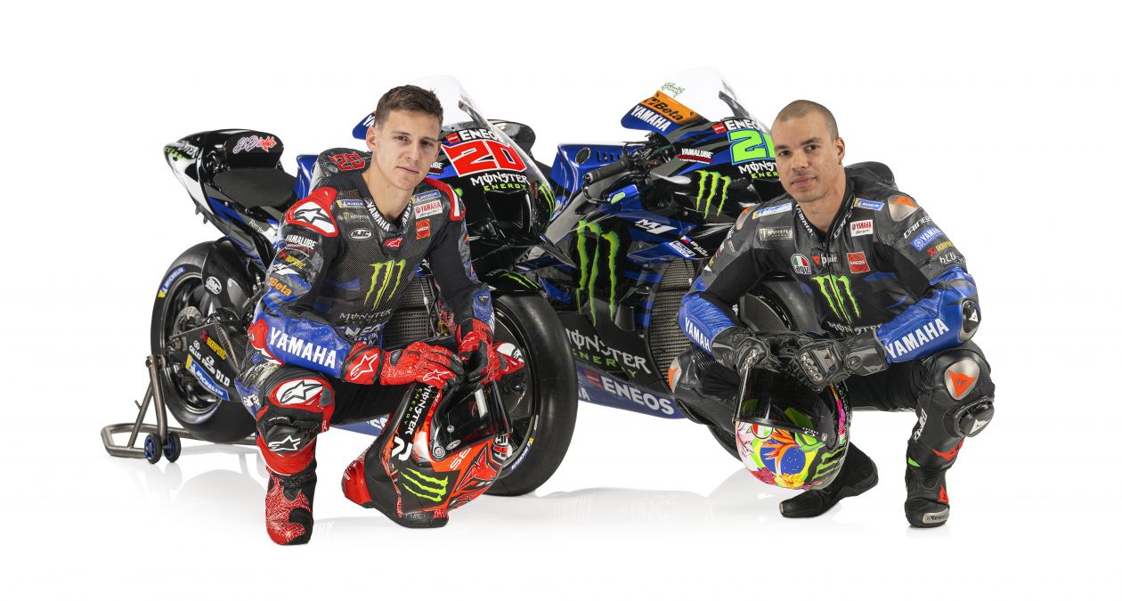 Monster Energy Yamaha Motogp Unveil New 2023 Yamaha Yzr-m1 Livery