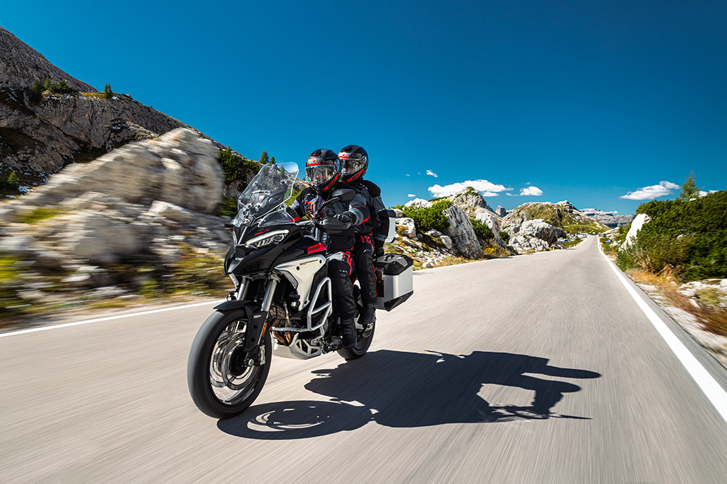 Multistrada V4 Rally: production of the grand tourer gets underway