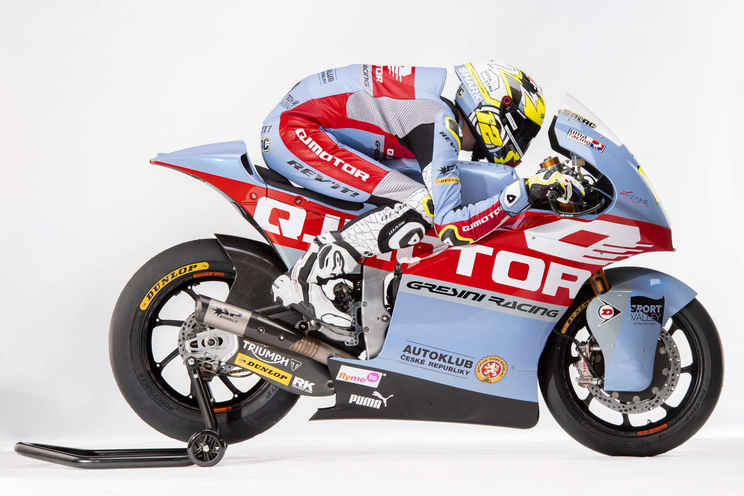 Team Moto2 Qjmotor Gresini Racing Ready For Battle