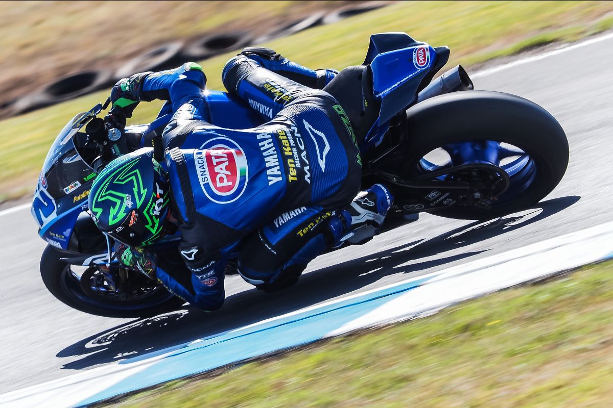 Bulega Sets The Pace On The Opening Day Of The Official Test At Phillip Island