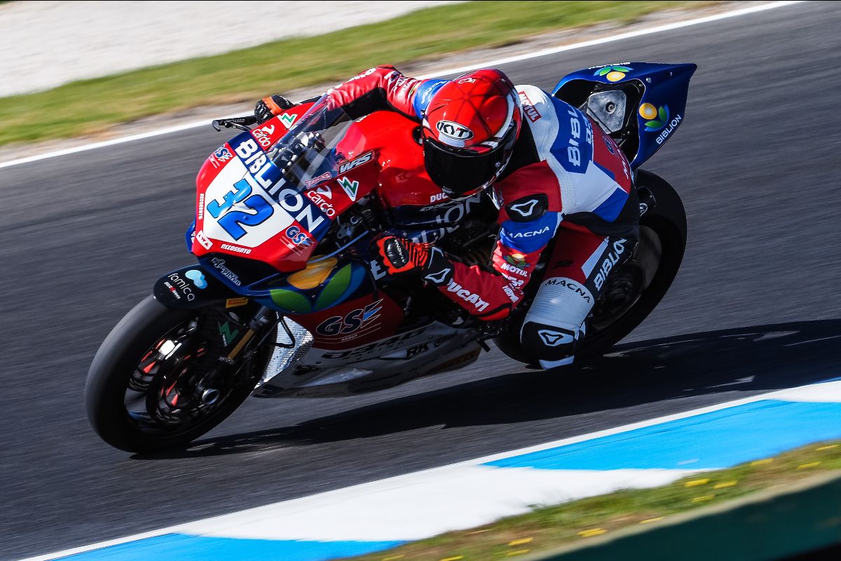 Bulega Sets The Pace On The Opening Day Of The Official Test At Phillip Island