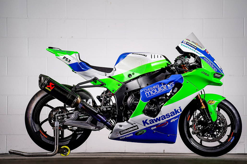 Cheshire Mouldings Continue As Title Sponsor Of The Fs‑3 Racing Kawasaki Team