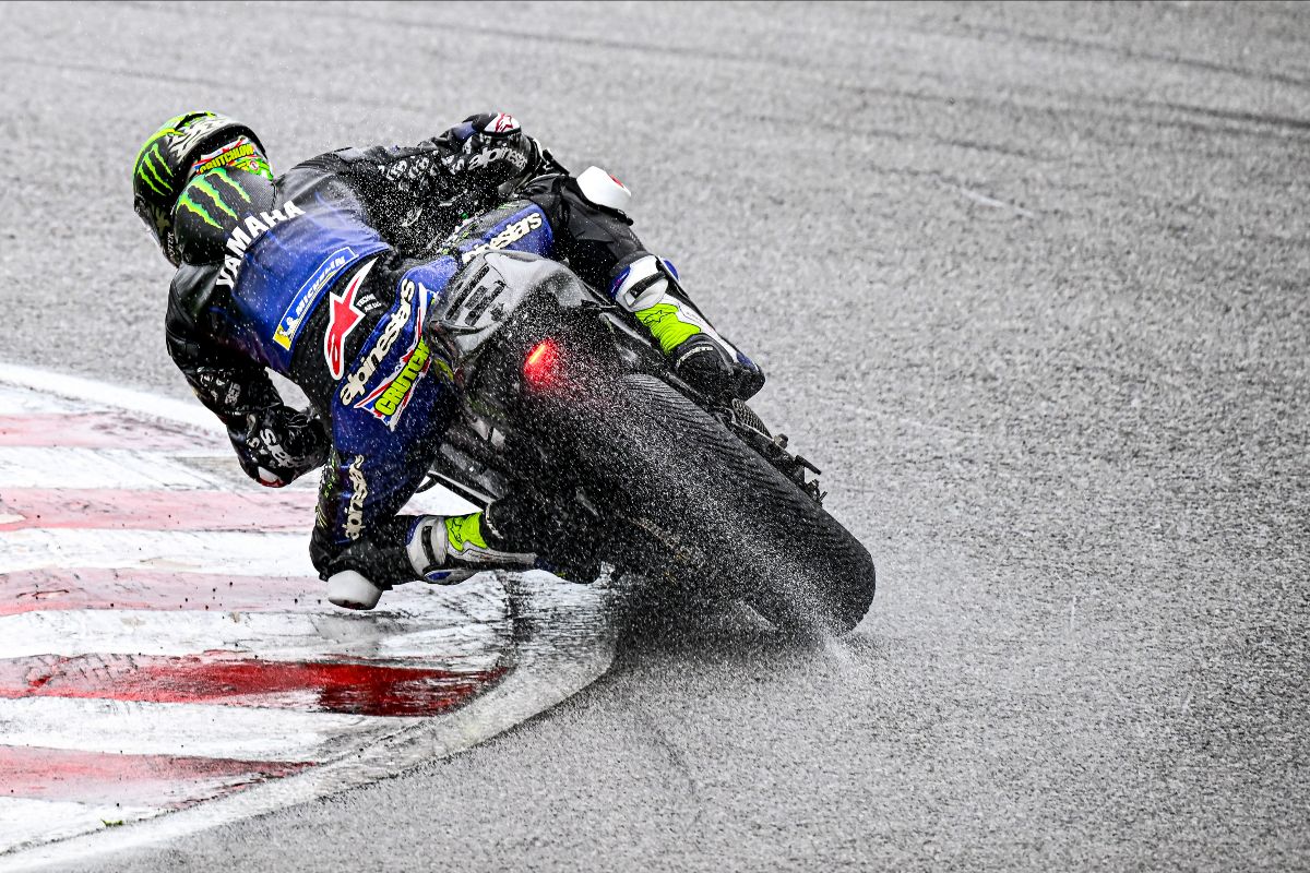 Rain affects play but Yamaha remain fastest on Day 2