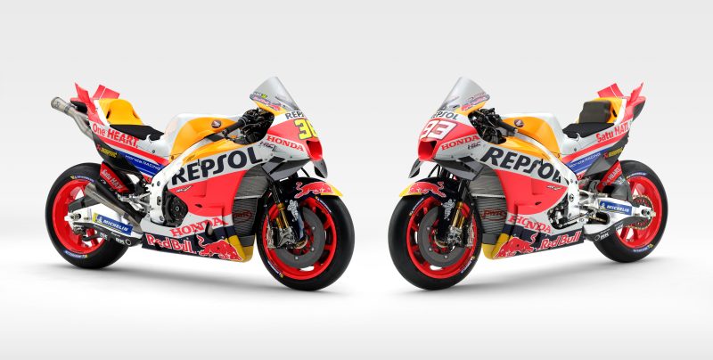 Repsol Honda Team Present 2023 Colours At Repsol Headquarters In Madrid