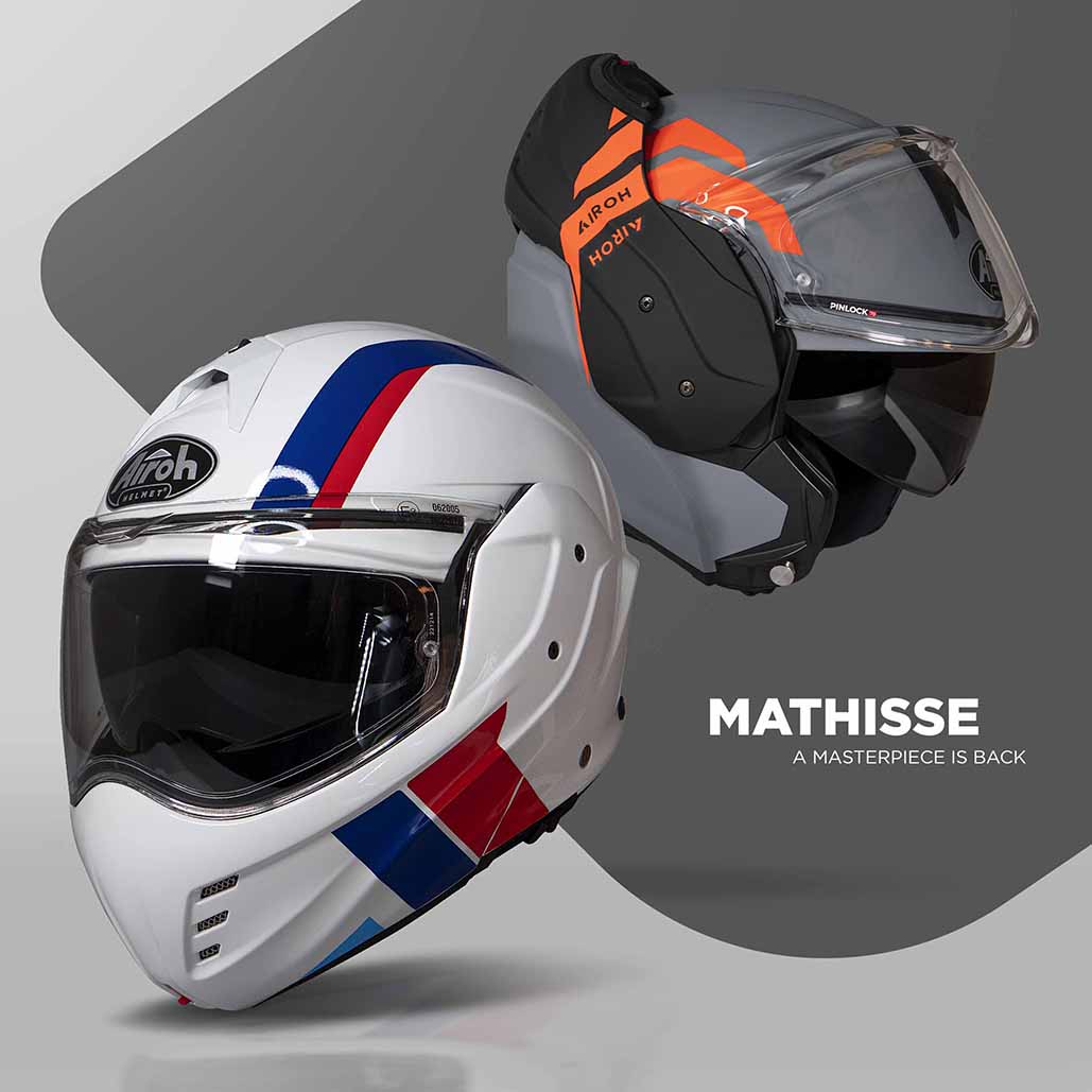 AIROH Mathisse Helmet Comes With a New Captivating Graphic Design