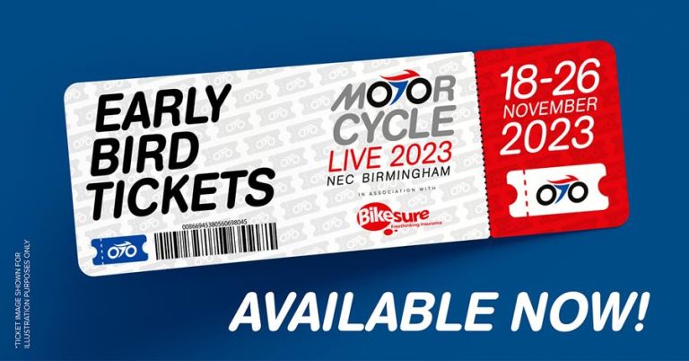 Early Bird Tickets For Motorcycle Live On Sale Now