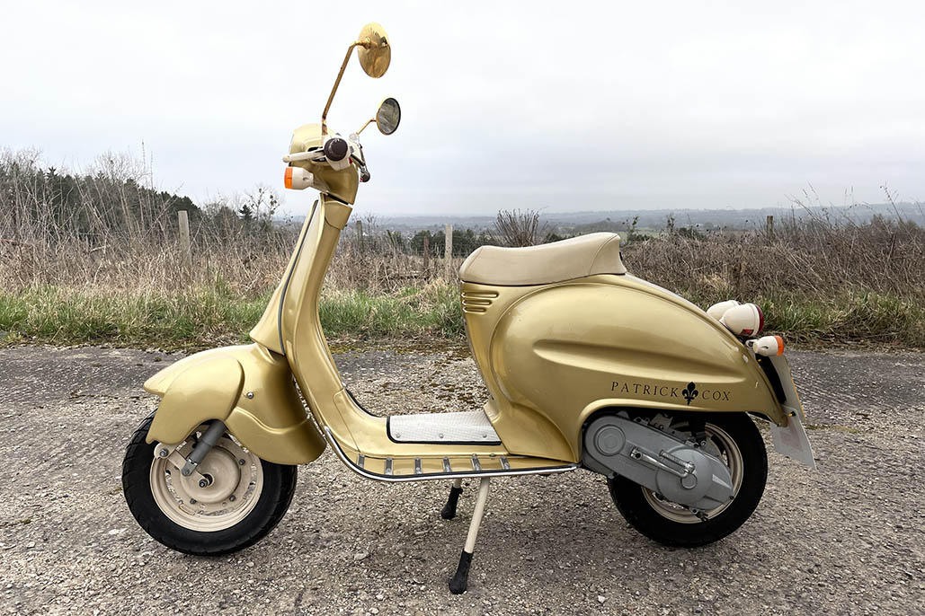 Golden Opportunity To Acquire Famous Limited Edition Italjet Scooter